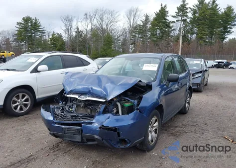 2014 Subaru Forester 2.5I z USA, uszkodzony, nr VIN JF2SJAAC1EH467510